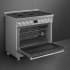 Smeg Professional Series SPR36UGMX - 36 Inch SS Freestanding Dual Fuel Range