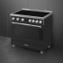Smeg Professional Series SPR36UIMAN - 36 Inch Freestanding Induction Range in Angled View