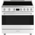 Smeg Professional Series SPR36UIMMW - 36 Inch Freestanding Induction Range in Front View