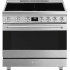 Smeg Professional Series SPR36UIMX - 36 Inch Freestanding Induction Range