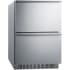 Summit SPR627OS2D - 24 Inch Outdoor Double Drawer Refrigerator