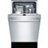 Bosch 800 Series SPX68U55UC - Behind a bold bar handle, Bosch's easy-to-use-control panel hides neatly away under the countertop.