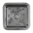 Nantucket Sinks Brightwork Home Collection SQRS7 - 16 Inch Square Undermount Bar Sink with 18 Gauge Stainless Steel