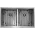 Nantucket Sinks Pro Series SRPS3219DE16 - 32 Inch Undermount Double Bowl Kitchen Sink with Double Sink Grid