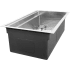Nantucket Sinks Pro Series SRPS322016 - 32 Inch Undermount Single Bowl Kitchen Sink Angled View
