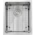 Nantucket Sinks Pro Series SR1815 - 15 Inch Pro Series Rectangle Undermount Small Radius Stainless Steel Bar/Prep Sink