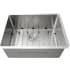 Nantucket Sinks Pro Series SR231816 - 23 Inch Undermount Kitchen Sink with 10 Inch Bowl Depth