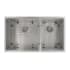 ZLINE SR60D33 - 33 Inch Chamonix Undermount Double Bowl Kitchen Sink with Bottom Grid