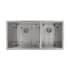 ZLINE SR60D36 - 36 Inch Chamonix Undermount Double Bowl Kitchen Sink with Bottom Grid