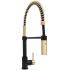 ZLINE Autograph Edition SRAKFZMBCB - Single Handle Pull Down Spring Kitchen Faucet with 1.8 GPM Flow Rate