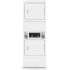 Speed Queen SSENCAGS176TW01 - Stack Dryer - Solid Door | Card Ready Model Shown, Coin Kit Sold Separately
