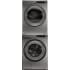 ASKO ASWADRELT5X2 - Stacked Washer &amp; Dryer Set with Front Load Washer &amp; Smart Electric Dryer in Titanium