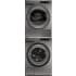 ASKO ASWADRELT5X3 - Stacked Washer &amp; Dryer Set with Front Load Washer &amp; Smart Electric Dryer in Titanium