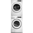 ASKO ASWADRELW5X2 - Stacked Washer &amp; Dryer Set with Front Load Washer &amp; Smart Electric Dryer in White