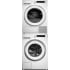 ASKO ASWADRELW5X3 - Stacked Washer &amp; Dryer Set with Front Load Washer &amp; Smart Electric Dryer in White