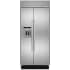 KitchenAid KBSD606ESS - 36-Inch Width 20.8 cu. ft. Built-In Side-by-Side Refrigerator with PrintShield™ Finish