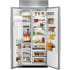 KitchenAid KBSD606ESS - 36-Inch French Door Interior In Use