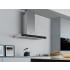 Faber Stilo Collection STGL36SSV - Stilo Smart Wall-Mount Black Glass Chimney Hood