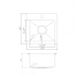 ZLINE SUS15 - Dimensions