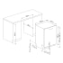Smeg STU8649X - Dimension Guide