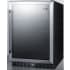 Summit AL57G - 24" Built-In Beverage Center Black Cabinet