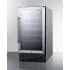Summit SWC182ZCSS - 18 Inch Undercounter Dual-Zone Wine Cellar
