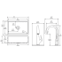 Elkay Fireclay Collection SWUF28179MGFLC - 19 Inch Single Bowl Farmhouse Kitchen Sink Dimension