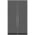 Sub-Zero Designer Series SZREFDEC02 - Side-by-Side Column Refrigerator &amp; Freezer Set with 24 Inch Freezer and 24 Inch Refrigerator