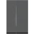Sub-Zero Designer Series SZREFDEC06 - Side-by-Side Column Refrigerator &amp; Freezer Set with 24 Inch Freezer and 30 Inch Refrigerator