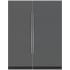 Sub-Zero Designer Series SZREFDEC11 - Side-by-Side Column Refrigerator &amp; Freezer Set with 30 Inch Freezer and 36 Inch Refrigerator