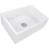 Nantucket Sinks Cape Collection TFCFS27 - 27 Inch Farmhouse Fireclay Sink with Drain and Grid