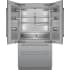 Thermador Freedom® Collection T42BT120NS - 42 Inch Built-In 4-Door French Door Smart Refrigerator with 18.5 cu. ft. Total Capacity in Opened View