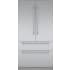 Thermador Freedom® Collection T42BT122NS - 42 Inch Built-In Smart French Door 2 Drawers Refrigerator with 23.1 cu. ft. Total Capacity