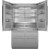 Thermador Freedom® Collection T48BT110NS - 48 Inch Built-In 6-Door French Door Smart Refrigerator with 21.7 cu. ft. Total Capacity in Opened View
