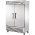 True Residential T49FHC - 55" Reach-In 2 Section Freezer