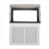 Amana TDK02QW - Terminal Duct Kit For J &amp; K Series PTAC Units (Grille and Sleeve Included)