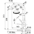 Franke Kubus Series FFB4250 - Dimensions