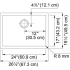 Franke PS2X11024 - Dimension