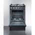 Summit TEM110CRW - Slim 20 Inch Slide-In Electric Range