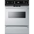Summit TEM721BKW - 24" Single Electric Wall Oven in Stainless Steel