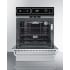 Summit TEM721BKW - The 2.92 cu. ft. interior is constructed from long-lasting porcelain that is easy to clean.