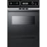 Summit TEM721DK - 24" Single Electric Wall Oven in Black. To fit 39" high cut-outs, add the TKW700 trim kit accessory.
