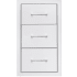 Summerset TDC17M - 17 Inch Stainless Steel Masonry Double Access Drawer