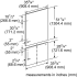 Thermador TFL36IB800 - Dimensions Guide