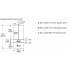 Thermador TFL36IT100 - Door Panel Kit for 36" French Door Bottom Mount Refrigerator in Stainless Steel - Dimensions