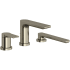 Rohl Fresk™ TFR10BN - Fresk™ 3-Hole Deck Mount Tub Filler Trim with Hand Shower in Brushed Nickel