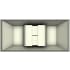 Vent-A-Hood TH466PSLEBT - 66 Inch Island Hood Liner Insert - Bottom View