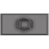 Vent-A-Hood TH466PSLEGS - 66 Inch Island Hood Liner Insert - Top View