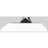 Vent-A-Hood TH466PSLEWH - 66 Inch Island Hood Liner Insert