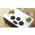 Tulip Cooking Rainer TI3B2L1M - Rainer Induction Burners - 2 Large Burner, 1 Medium Burner